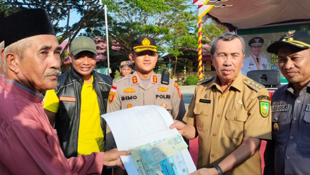 Polres Bengkalis Launching Pelayanan STNK 5 tahun dan Samsat Tanjak di Rupat